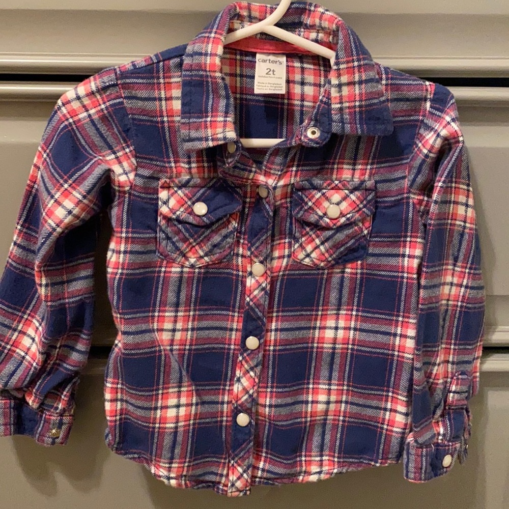 Carter’s shirt